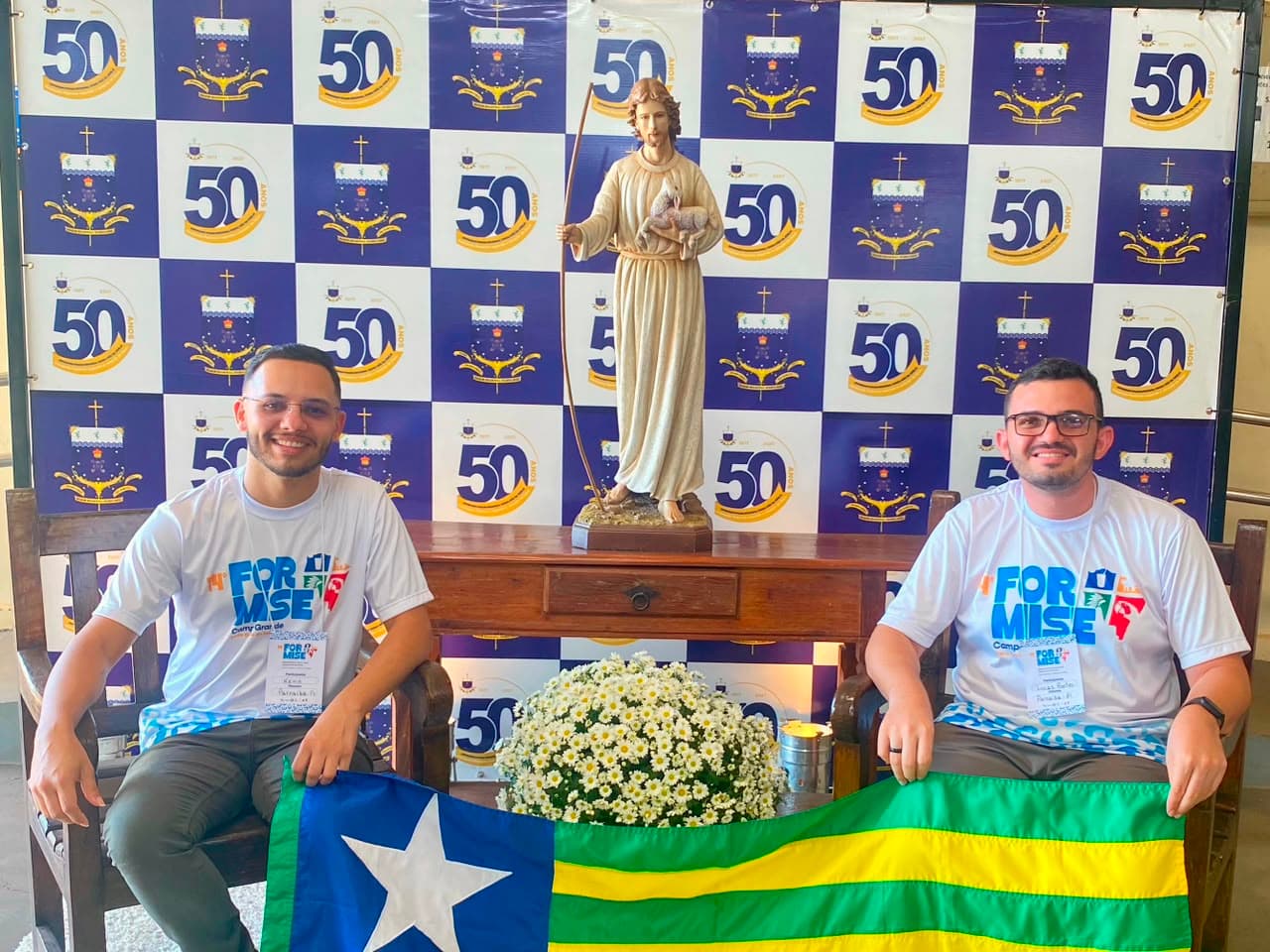 Seminaristas da Diocese de Parnaíba representam o Regional Nordeste 4 no 14º FORMISE, em Campo Grande (MS)