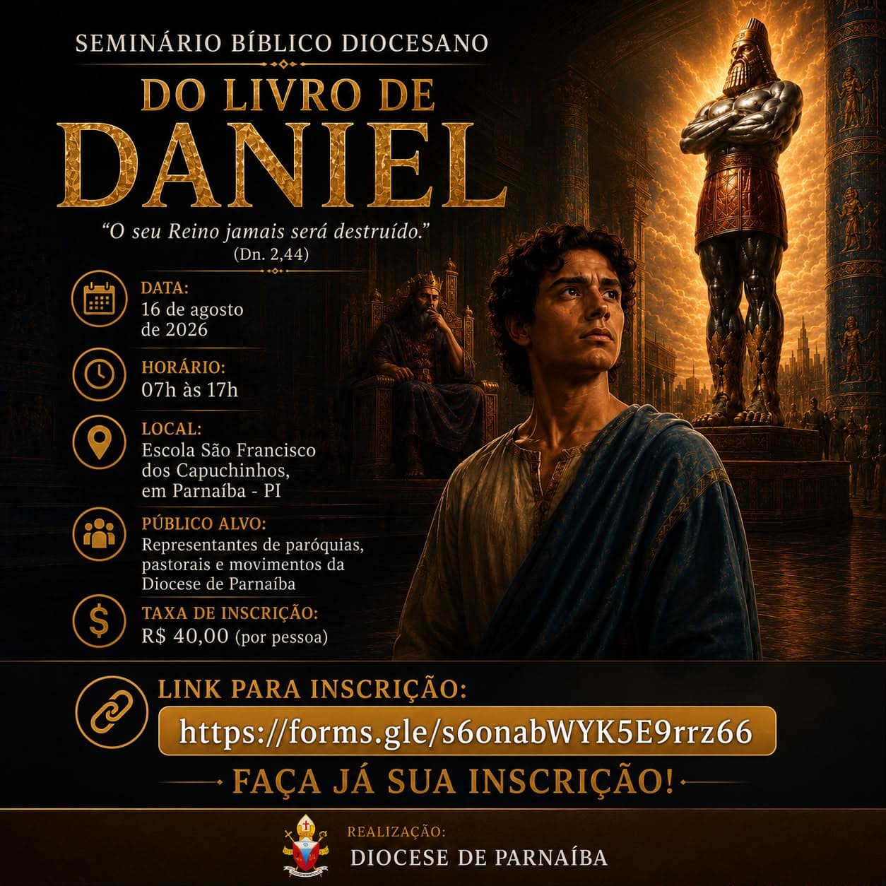 SEMINÁRIO BÍBLICO DIOCESANO: LIVRO DE DANIEL